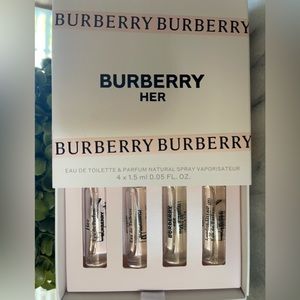- NEW Burberry Her Fragrance Collection